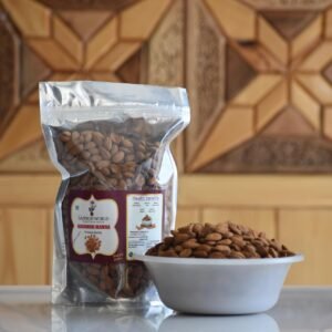 Premium Kashmiri Mamra Badam – Authentic Thin-Skinned Brain Almonds