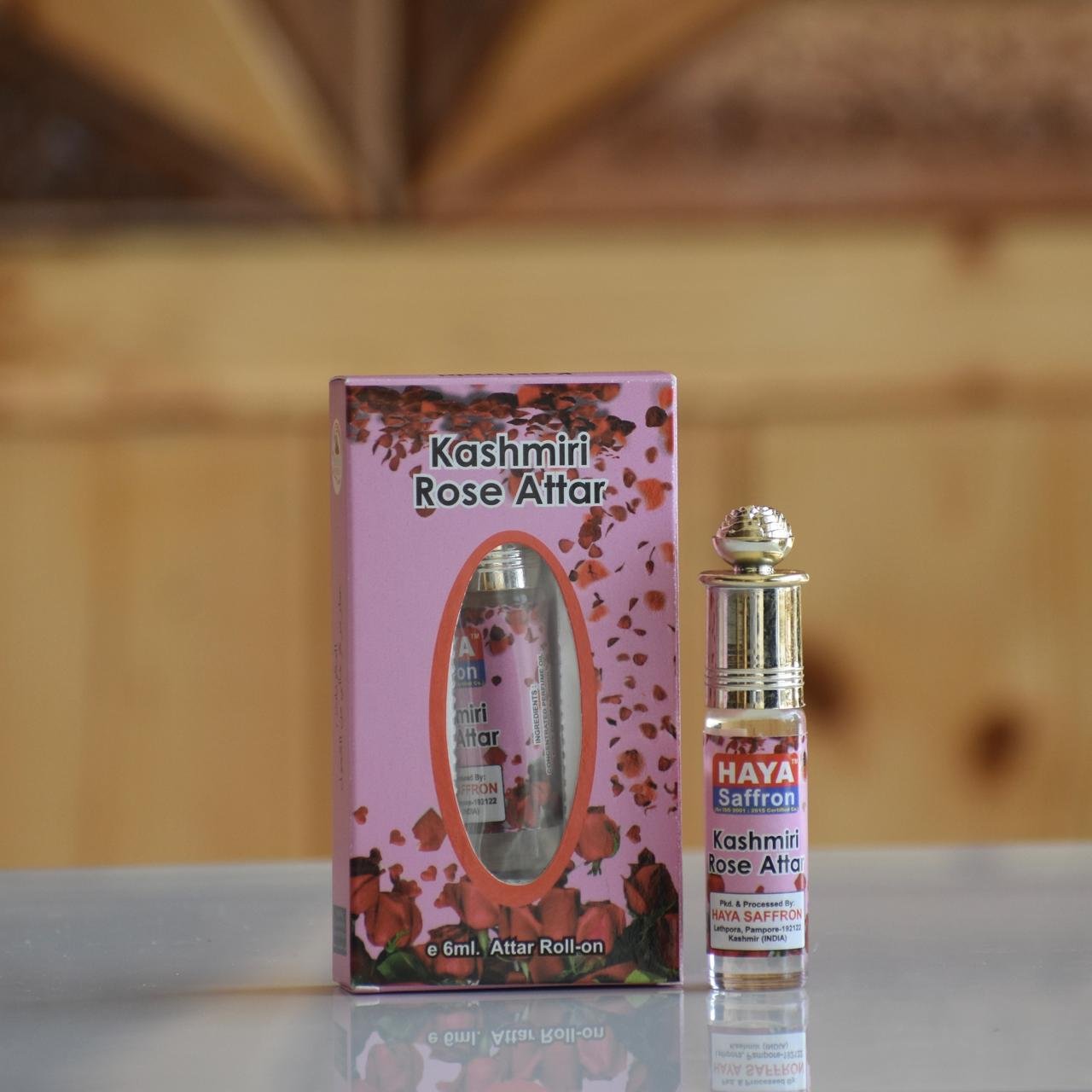 Kashmiri Rose Attar – Pure Floral Natural Fragrance | Authentic Rose Perfume