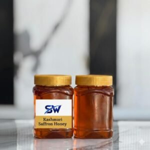 Kashmiri Kesar Honey – Pure Saffron Infused Natural Honey | Luxury Wellness Blend