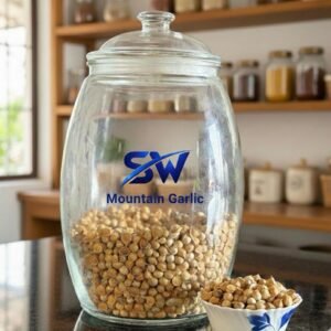 Premium Kashmiri Mountain Garlic – High-Altitude Naturally Grown Single Clove Garlic