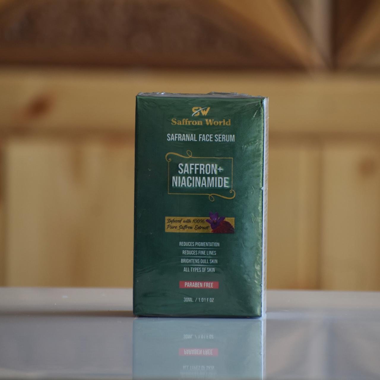 Premium Kashmiri Saffron Glow Serum – Pure Radiance & Anti-Aging Face Serum | 30ml