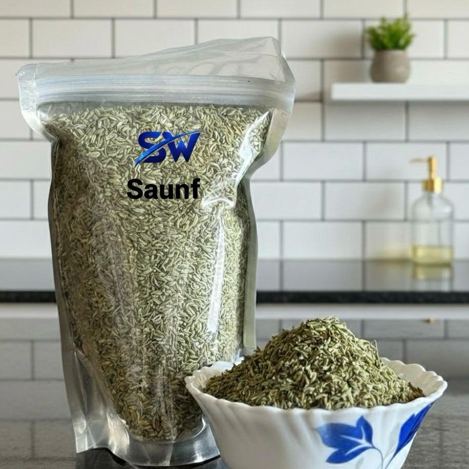 Premium Kashmiri Saunf – Fresh & Aromatic Fennel Seeds | Natural Digestive Aid